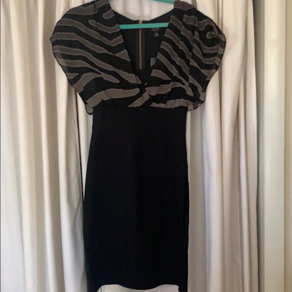 NWT Nicole Miller Animal Bandage Dress Size 4